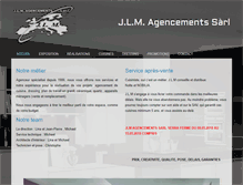 Tablet Screenshot of jlm-agencements.ch